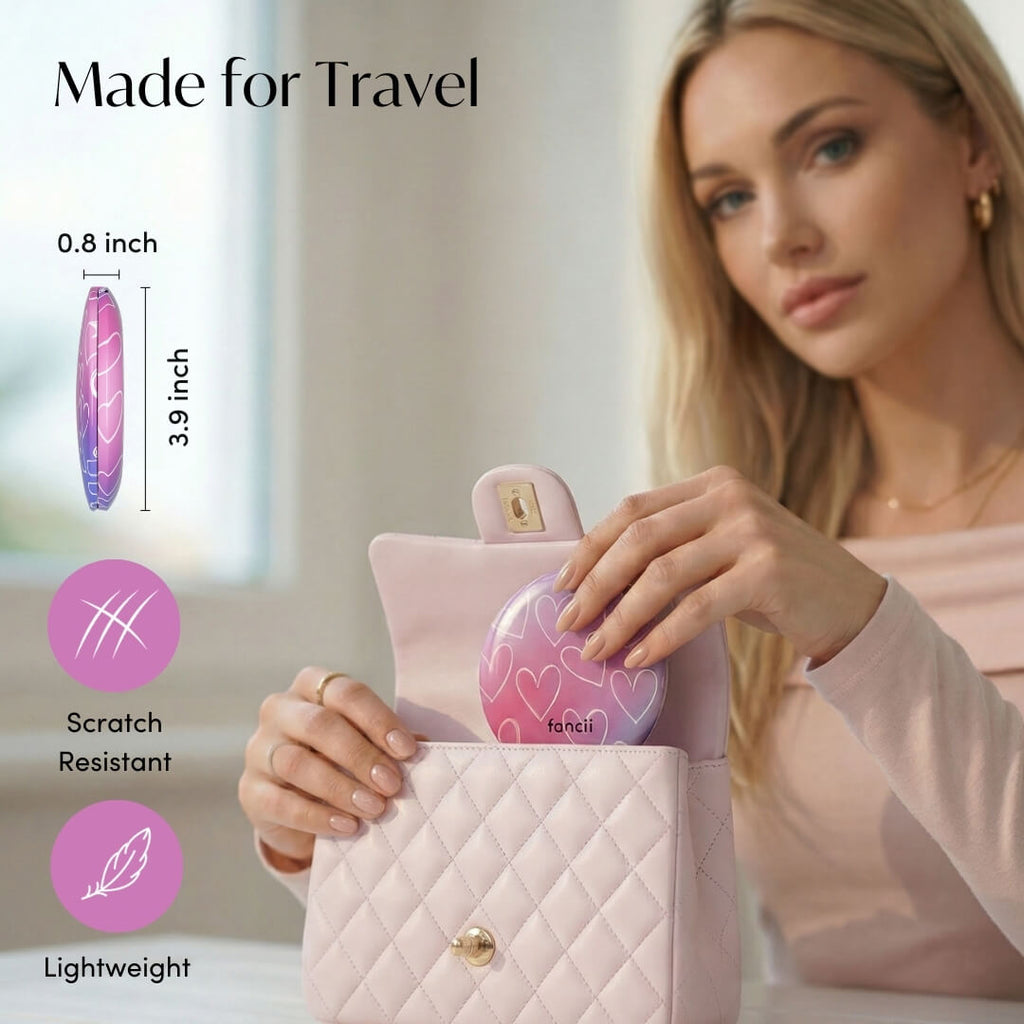 Mini Taylor LED Compact Mirror