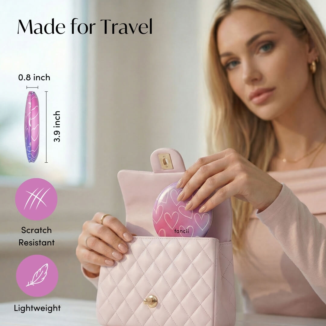 Mini Taylor LED Compact Mirror