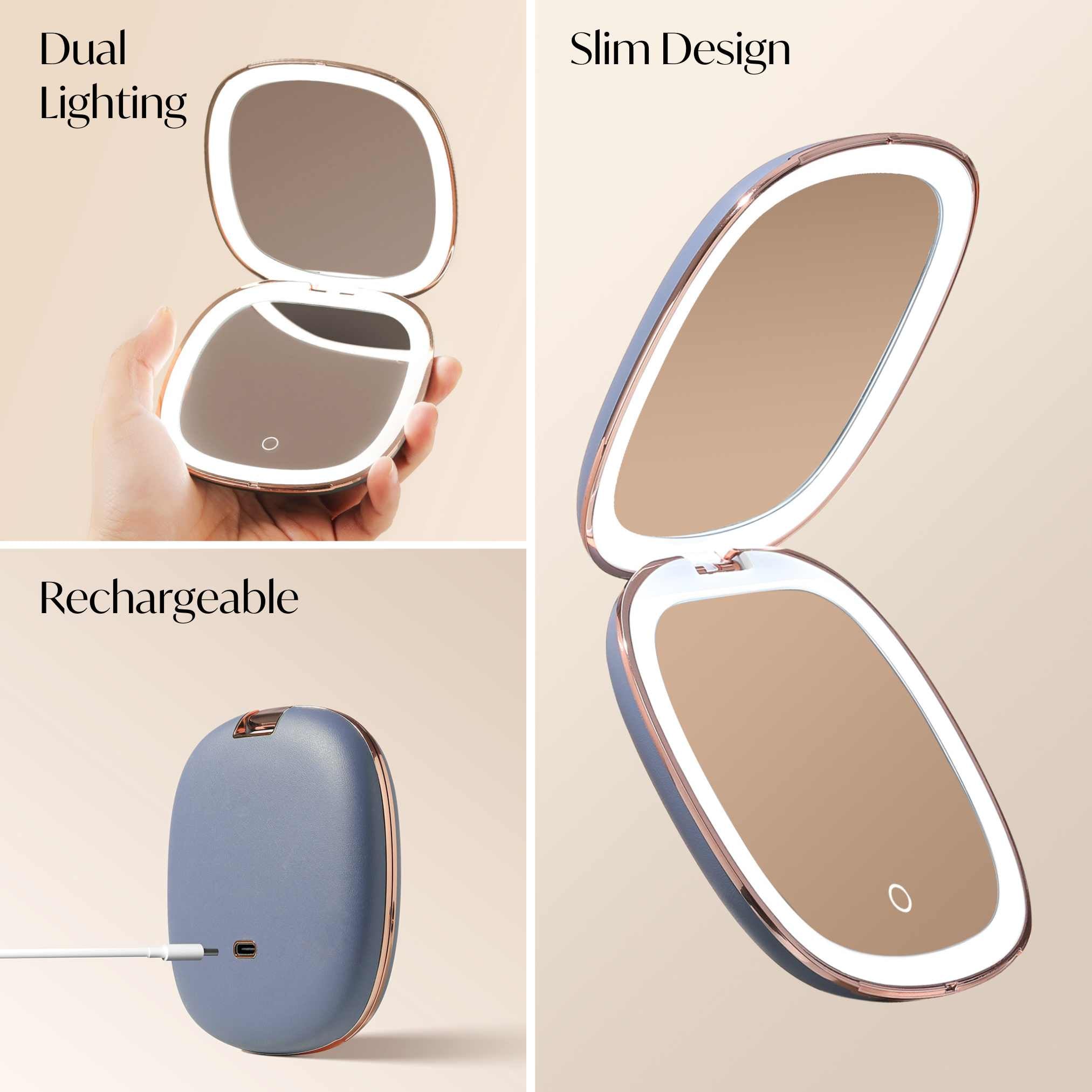 Mila 2 LED Compact Mirror