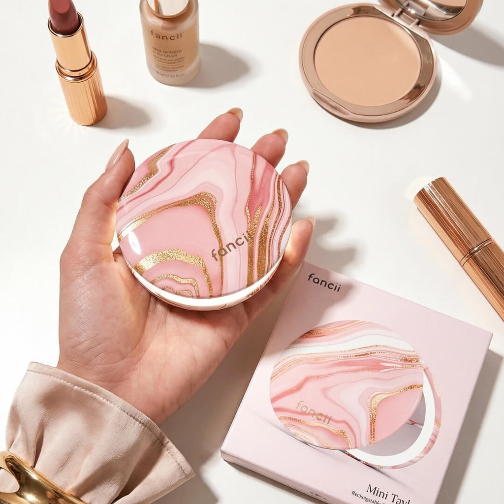 Mini Taylor LED Compact Mirror