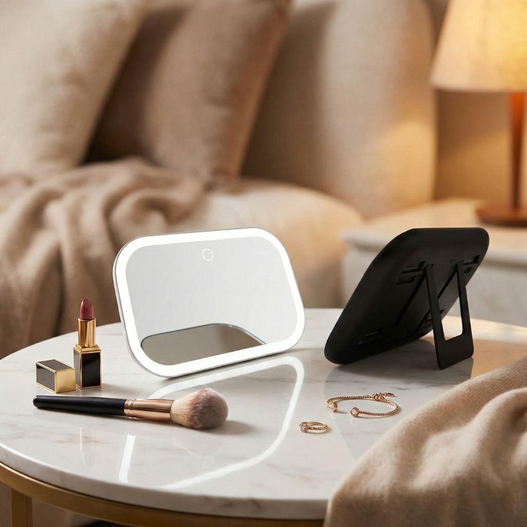 Juni 2 Lighted Car Visor Mirror