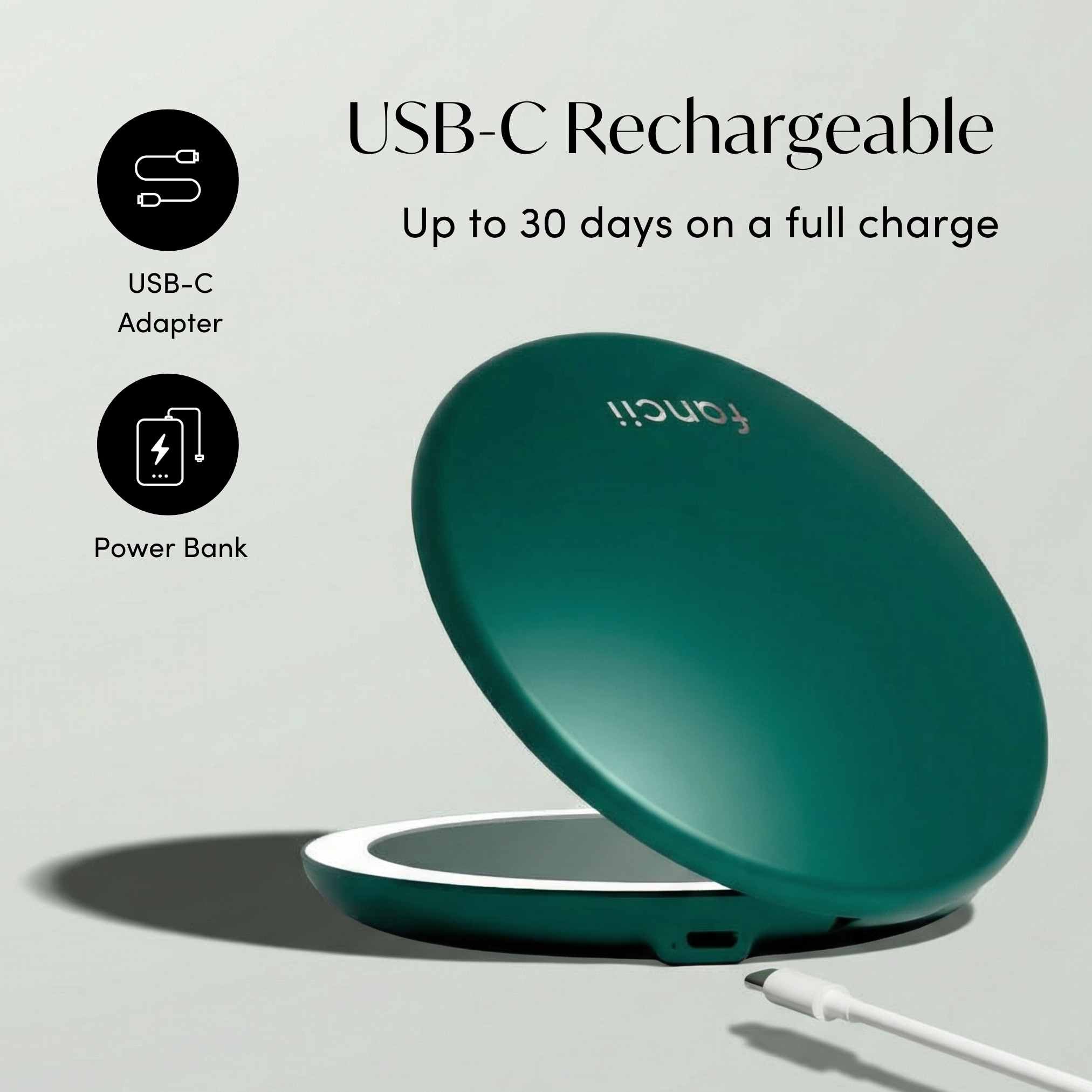 Taylor LED Compact Mirror