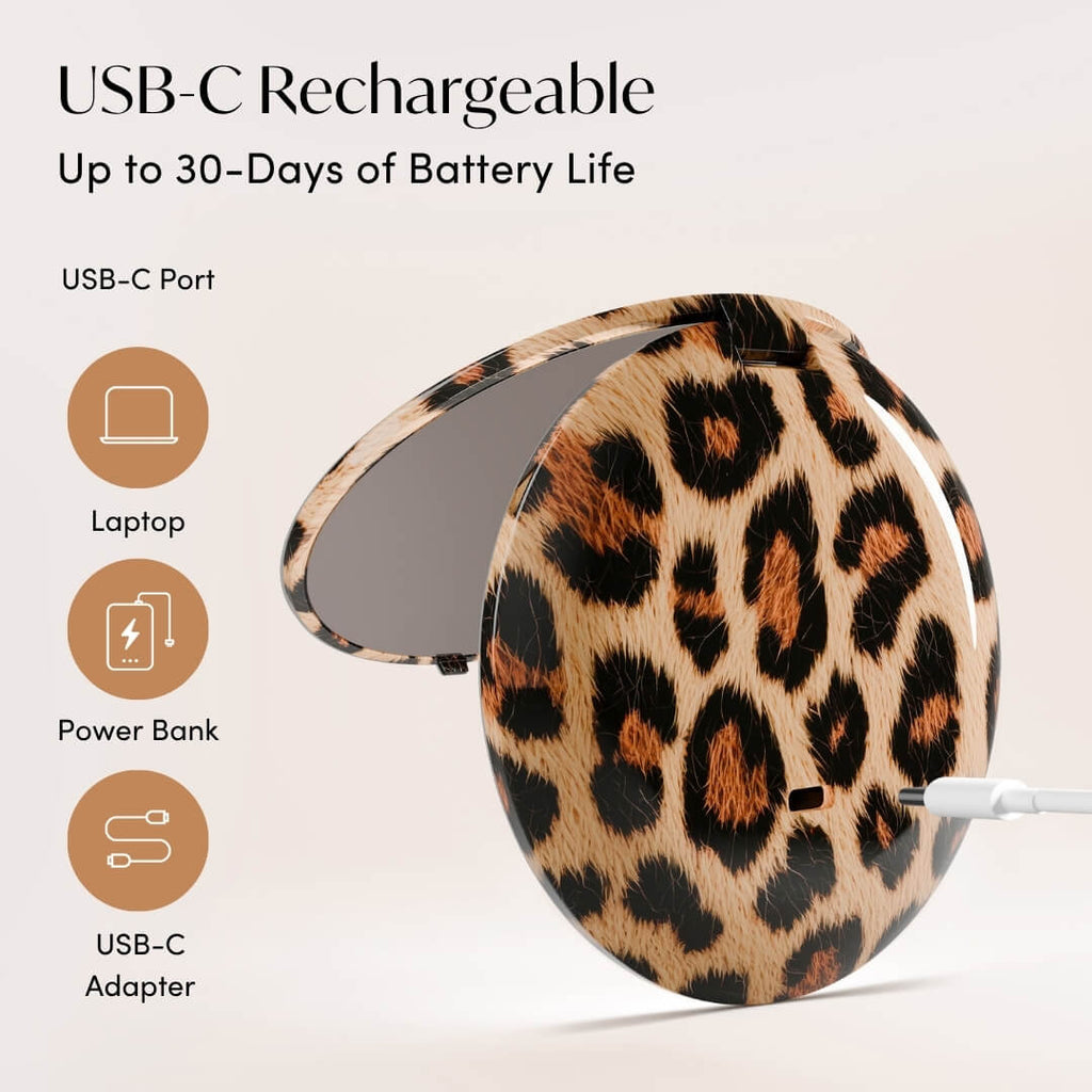 Mini Taylor LED Compact Mirror