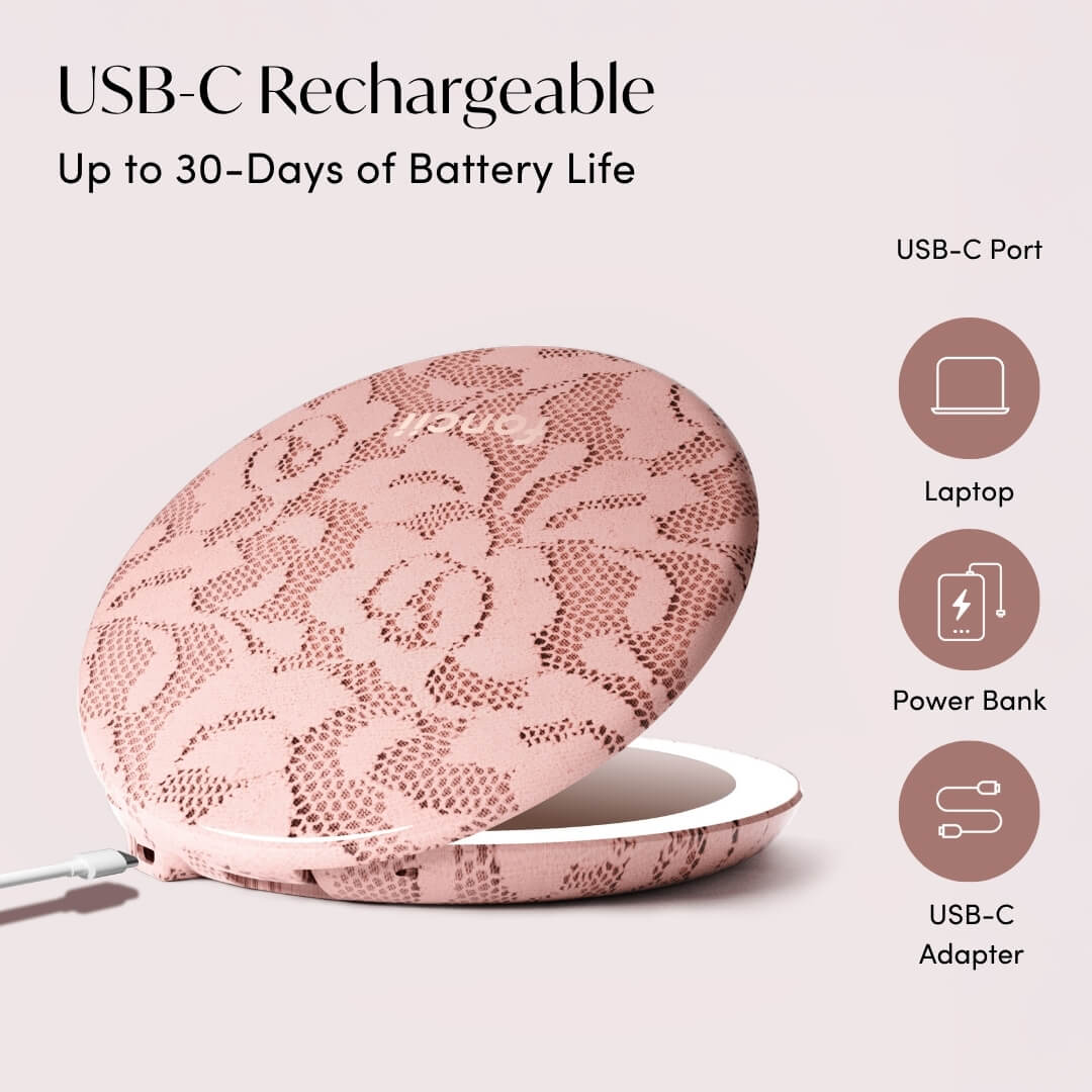 Mini Taylor LED Compact Mirror